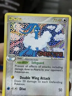 Altaria 1/107 EX Deoxys 2005 Reverse Holo Rare Pokemon Card TCG - Image 5