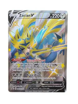 Zacian V (Shiny) SWSH292 SWSH: Sword & Shield Promo Cards Holo - Image 1