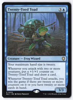 Twenty-Toed Toad R Commander: Bloomburrow 16 NM - Image 1