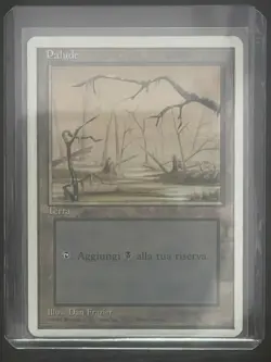 Magic MTG Italian Revised Swamp Artist Proof Near Mint - Only 50 Exist! - Image 3