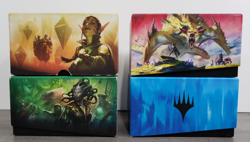 LOT OF 4 MAGIC THE GATERTHING Fat Pack Deck Boxes ONLY EMPTY - Image 1