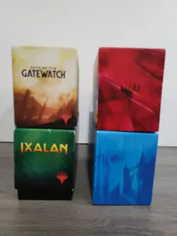 LOT OF 4 MAGIC THE GATERTHING Fat Pack Deck Boxes ONLY EMPTY - Image 4