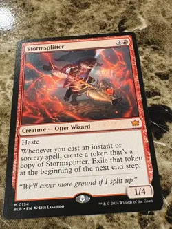 STORMSPLITTER Magic MTG Bloomburrow - Image 1