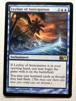 MtG Leyline of Anticipation (Magic 2011) (Near Mint NM) - Image 1