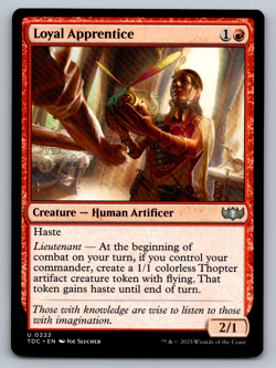 Loyal Apprentice U 0222 Tarkir: Dragonstorm Regular - Image 1