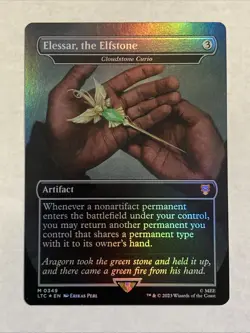 Elessar, the Elfstone - Cloudstone Curio Commander: the Lord of the Rings: Tales - Image 1