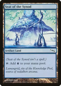 1x Seat of the Synod Mirrodin NM x1 Mtg Magic the Gathering Changie - Image 1