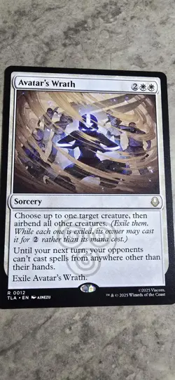 Avatar's Wrath Avatar: The Last Airbender Regular Sorcery Rare MTG NM - Image 1