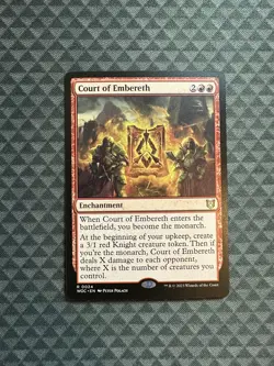 MTG Court of Embereth #0024 Rare Wilds of Eldraine (WOE) - Image 1