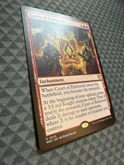 MTG Court of Embereth #0024 Rare Wilds of Eldraine (WOE) - Image 3