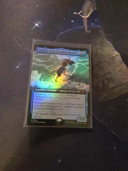 MTG ATLA jumpstart Katara, Waterbending Master Full Art Foil - Image 1