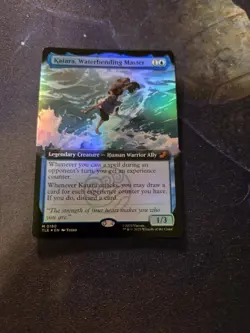 MTG ATLA jumpstart Katara, Waterbending Master Full Art Foil - Image 2