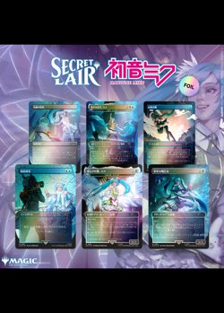 HATSUNE MIKU WINTER DIVA Secret Lair JP Foil Edition | Factory Sealed | MTG - Image 1