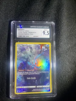 Manaphy Pokemon (2023) Crown Zenith - GG06/GG70 Galarian Gallery - Holo CGC 9.5 - Image 1