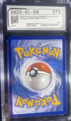 Manaphy Pokemon (2023) Crown Zenith - GG06/GG70 Galarian Gallery - Holo CGC 9.5 - Image 4