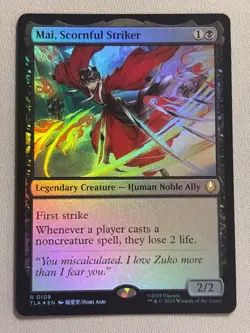 Mai, Scornful Striker (FOIL) UB: Avatar: the Last Airbender - Image 1