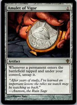 Amulet of Vigor R Worldwake 121 NM - Image 1