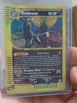 Affordable Pokemon TCG Umbreon Aquapolis H29/32 Holo NM FAN ART Rare - NM - Image 1