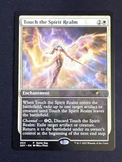 1x Touch the Spirit Realm (004) Game Day Promo LP MTG Magic the Gathering x1 MKE - Image 1