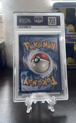 2017 POKEMON SUN & MOON SHINING LEGENDS SECRET RARE #78 MEWTWO GX PSA 7 - Image 3