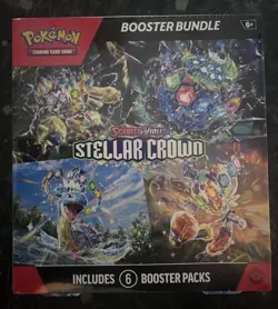 Pokemon TCG: Stellar Crown Booster Bundle - Brand New & Factory Sealed. - Image 1