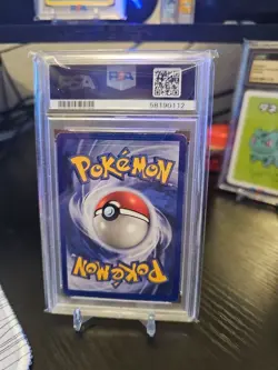 1999 Pokemon Base Set #11 Nidoking Unlimited Holo Rare MINT PSA 6 - Image 2