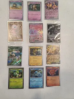 Pokemon TCG 151 UPC Promo Set Mew, Mewtwo, Metal Mew EX, Snorlax, Etc. 12X - Image 1