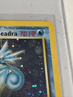 Pokemon TCG - Misty’s Seadra 9/132 Holo Rare - WOTC Gym Heroes - NM/LP - Image 4