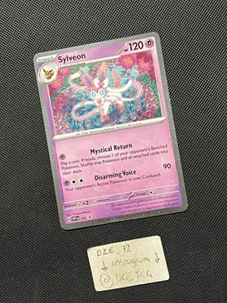 Pokemon Prismatic Evolutions - Sylveon - SVP 172 - Cosmos Holo Promo - M/NM - Image 3