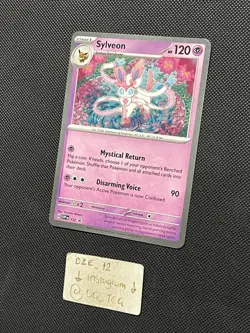 Pokemon Prismatic Evolutions - Sylveon - SVP 172 - Cosmos Holo Promo - M/NM - Image 4