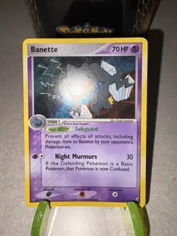 Banette Holo Pokemon EX Crystal Guardians #1 2006 Moderate Play - Image 2