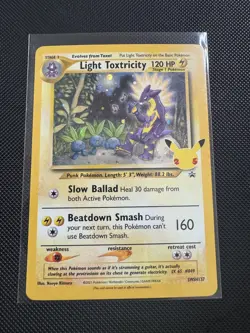 Kight Toxtricity Celebrations SWSH137 Pokemon TCG - Image 1