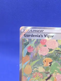 Pokemon Crown Zenith Galarian Gallery Gardenia’s Vigor GG61/GG70 Full Art NM - Image 3