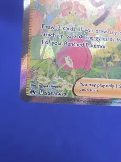 Pokemon Crown Zenith Galarian Gallery Gardenia’s Vigor GG61/GG70 Full Art NM - Image 5