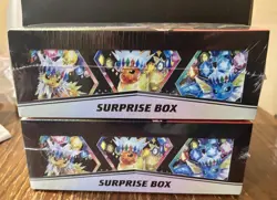 2x Pokemon TCG SV8.5 Prismatic Evolutions Surprise Box Factory Sealed - Image 1