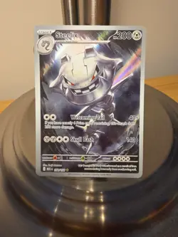 Steelix 150/132 Illustration Rare Pokemon Mega Evolution - Image 3