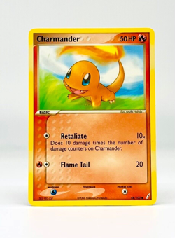 Pokemon TCG Charmander Non Holo #48/100 Ex Crystal Guardians Set N/M Mint - Image 1