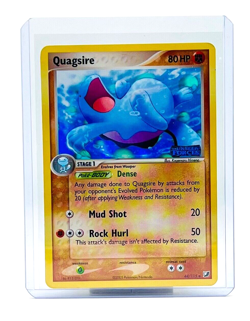 Pokemon Quagsire #44 EX Unseen Forces Stamped - Image 1