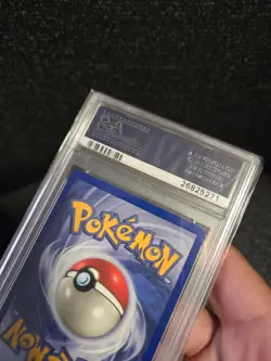 PSA 9 Mint Pokemon 1999 Unlimited Holo Vileplume Jungle No Symbol Error 15 Rare! - Image 5