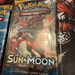 Art Set Of 5 2017 Pokemon - Sun and Moon Base Set Booster Packs Factory Sealed - Image 2