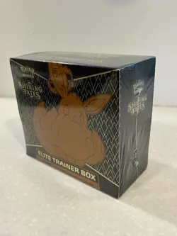 Pokemon TCG Shining Fates Elite Trainer Box ETB Factory Sealed - Image 1