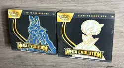 Set of 2 Pokemon Mega Evolution Elite Trainer Boxes Lucario & Gardevoir ETB NEW - Image 1