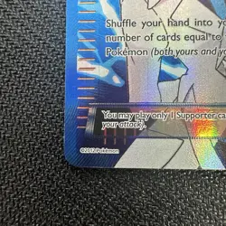 Colress 135/135 Plasma Storm Full Art Pokemon Team Plasma MP Moderate Play - Image 5