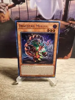 Dracotail Mululu Ultra Rare JUSH-EN005 1st Edition Justice Hunters Yu-Gi-Oh - Image 1