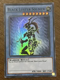 Black Luster Soldier DPBC-EN006 - Battle City - 1st Edition Super Rare LP - Image 1