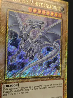 YuGiOh Blue-Eyes White Dragon MVP1-ENGV4 Gold Secret Rare NM Limited Ed - Image 2