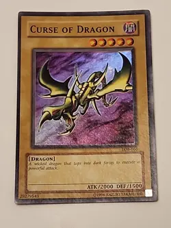 Curse of Dragon LOB-066 The Legend of Blue Eyes White Dragon - Image 1