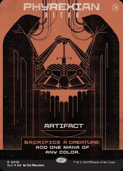 MtG PHYREXIAN ALTAR Secret Lair Encyclopedia Single Card Magic Confirmed Presale - Image 1