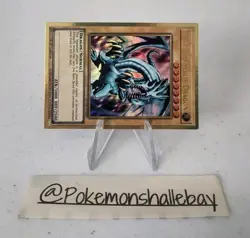 Blue-Eyes White Dragon MGED-EN001 *NM* 1st Edition Gold Rare Yugioh Card - Image 2