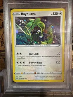 Rayquaza SWSH029 SWSH: Sword & Shield Promo Cards Holo PSA 10 - Image 2